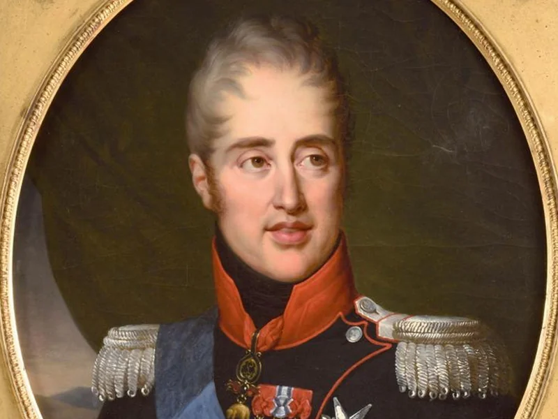 1758-François-Louis Gounod - Ritratto a busto del signor, conte d'Artois, futuro Carlo X, in uniforme di colonnello della Guardia Nazionale